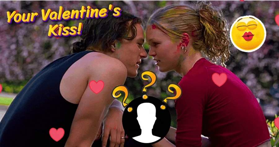 Who Will Kiss You On Valentine's Day?